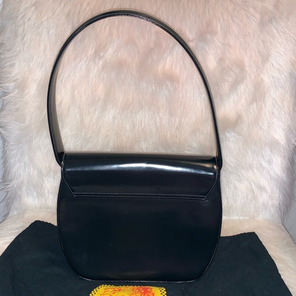 SOLD RARE Gianni Versace Medusa Flap Shoulder Bag - Picture 8 of 8